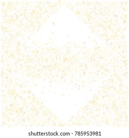 Valentines day splash background of a random scatter hearts isolated on white. Love explosion.