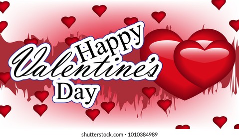 Valentine's Day Sticker, valentine's day card, greeting cards. love objects