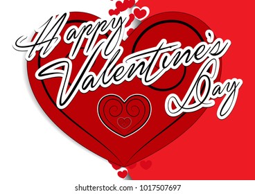 Valentine's Day Sticker, valentine's day card, greeting cards. love objects