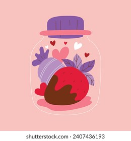 Valentine's day Sticker design. Happy valentines day background. Valentine's Day celebration. February 14. Cartoon Vector illustration Sticker Template.