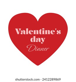 Valentine's day Sticker design. Happy valentines day background. valentines day Cartoon Vector illustration Sticker Template. Valentine's Day celebration. February 14.