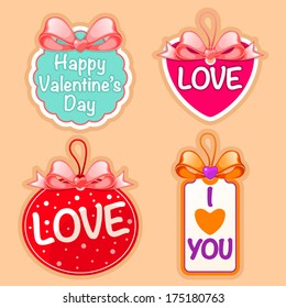 Valentines day stickers