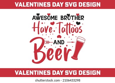 Valentines day SVG design, cute svg