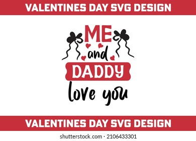 Valentines day SVG design, cute svg