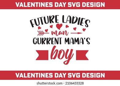 Valentines day SVG design, cute svg