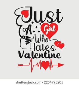 
Valentines Day SVG Printable Vector Design