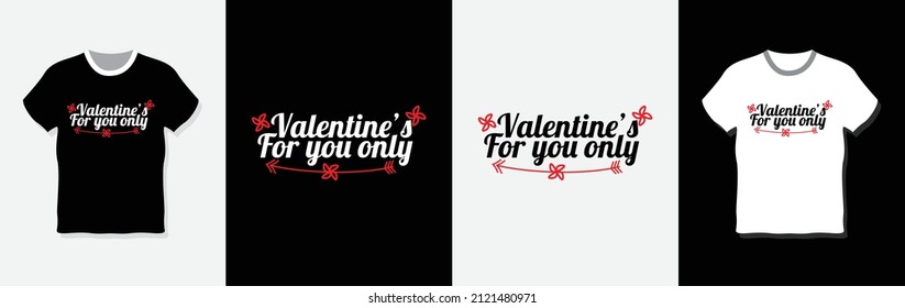 Valentine's Day T Shirt Design 