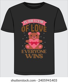 valentine's day t shirt design for you and your favorite person.