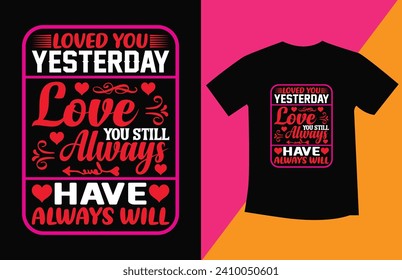 valentine's day t shirt design