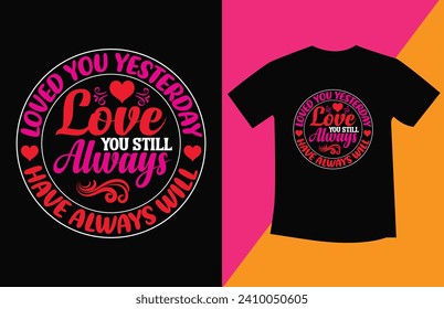 valentine's day t shirt design