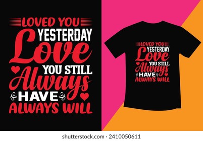 valentine's day t shirt design