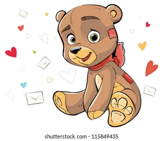 Valentines day teddy bear