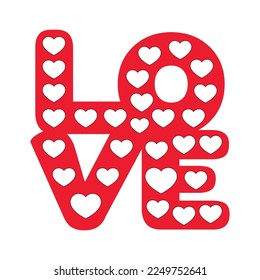 Valentine's day Template concept background. Love Vector illustration 38