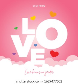Valentine's day template, Heart shape vector