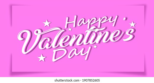 Valentine's day Text 3d Modern