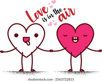 Valentine's day text effect design 