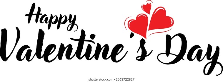 Valentine's day text effect design 