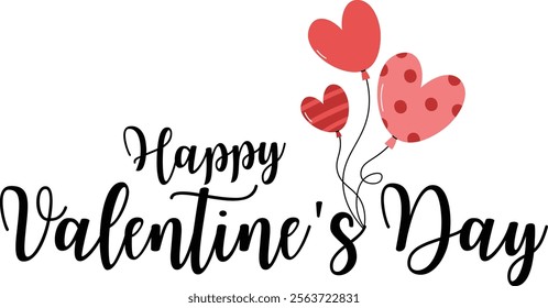 Valentine's day text effect design 