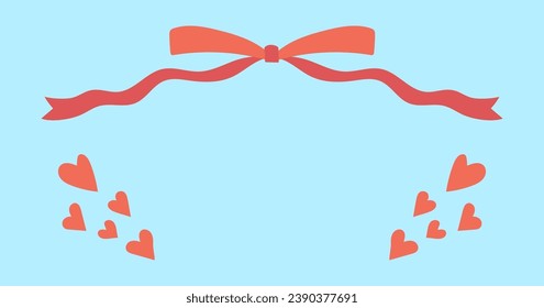 día de San Valentín, espacio de texto, marco, imagen llamativa, fondo, simple, lindo