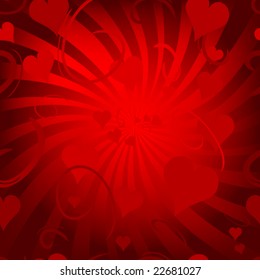 Valentine's Day themed background