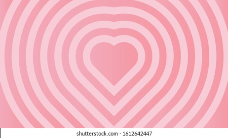 Valentine's day themed background, pink and romantic heart shaped.