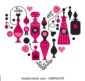 Komprimere Tåre Notesbog Love Shaped Perfume Bottle HD Stock Images | Shutterstock