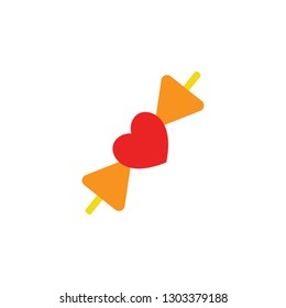 Valentines day, tie icon. Element of Web Valentine day icon for mobile concept and web apps. Detailed Valentines day, tie icon can be used for web and mobile