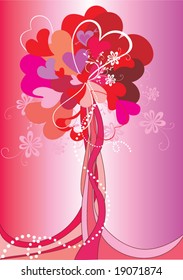Valentine's Day tree