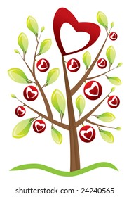 valentine's day tree