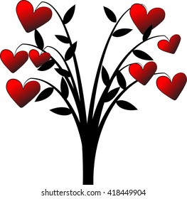 Valentine's Day Tree heart