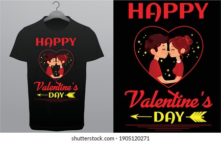 Valentine's day t-shirt design template best design in Valentine's day branding creative design template royalty free t-shirt