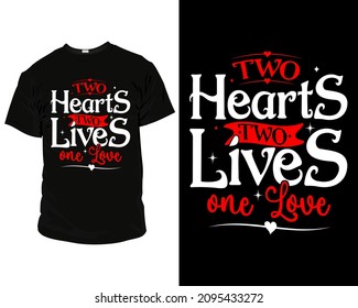 Vector de diseño de camisetas del día de San Valentín. Camiseta de San Valentín