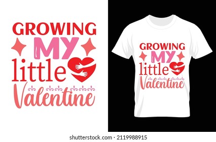 Valentine's Day T-shirt Design Vector