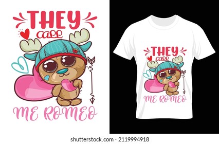 Valentine's Day T-shirt Design Vector