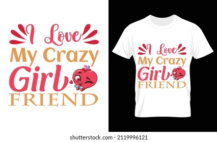 Vector de diseño de camisetas de San Valentín