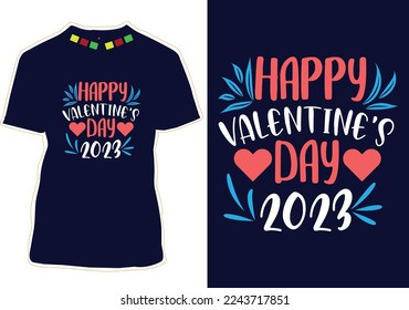 Valentine's day t-shirt design vector