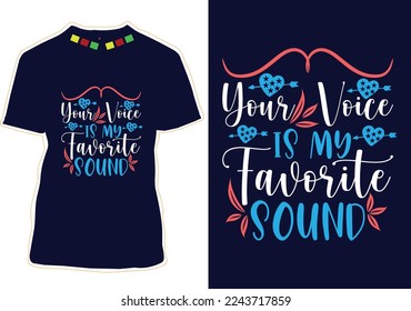 Valentine's day t-shirt design vector