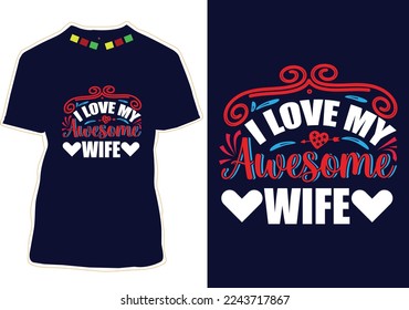 Valentine's day t-shirt design vector