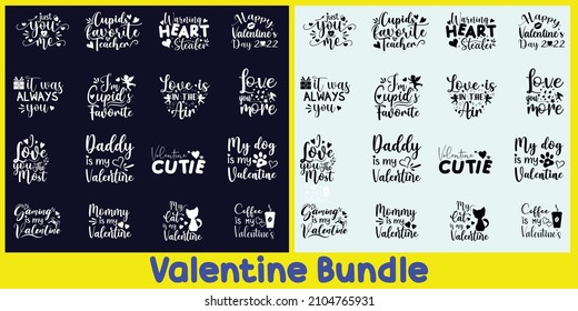 Valentine's day t-shirt designs bundle, Valentine's day SVG bundle. Best Selling Valentine Day T shirt. This Trendy and valentine T-Shirts Design Bundle