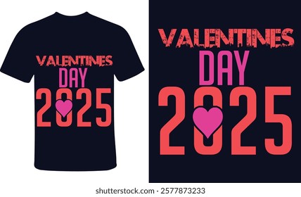 Valentines day t-shirt design.valentines day.14th february.loves t-shirt design.