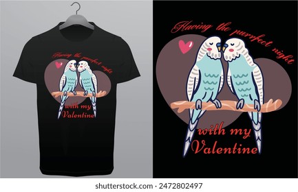 Valentines Day T-shirt royalty-free vector image 