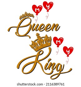 Valentine's Day T-shirt vector collections for couple t-shirt design, mug design, pillow design