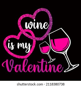 Valentine's Day T-shirt vector collections for couple t-shirt design, mug design, pillow design