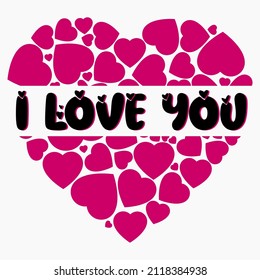 Valentine's Day T-shirt vector collections for couple t-shirt design, mug design, pillow design