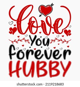 Valentine's Day T-shirt vector collections for couple t-shirt design, mug design, pillow design