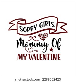 Valentine's Day t-shirt vector design