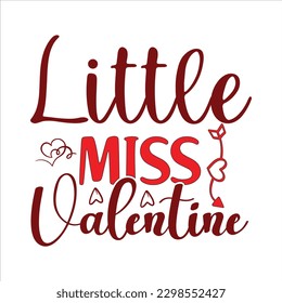Valentine's Day t-shirt vector design