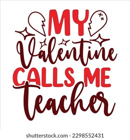 Valentine's Day t-shirt vector design