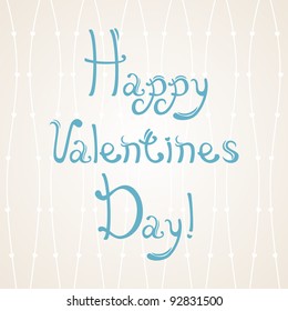 Valentine's Day type text