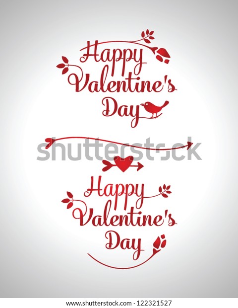 Valentine\'s Day\
type text calligraphic\
Valentine\'s